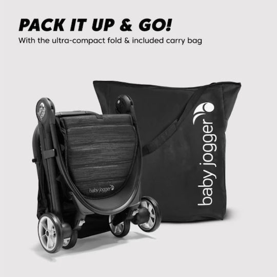 Baby Jogger City Tour 2 Adjustable Baby Stroller Suitable for Newborn Shadow Grey 6.5kg