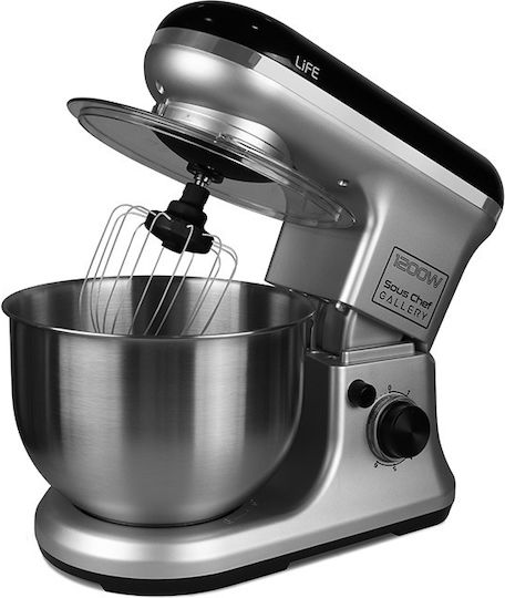 Life Sous Chef Gallery Κουζινομηχανή 1200W με Ανοξείδωτο Κάδο 5lt Sous Chef Gallery