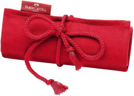 Faber-Castell Grip Colored Pencil Set Fabric Roll with Sharpener Package of 1 packages