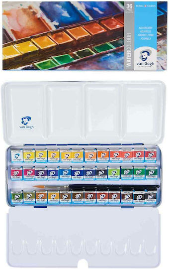 Royal Talens Aquarellfarbenset Bunte 36Stück