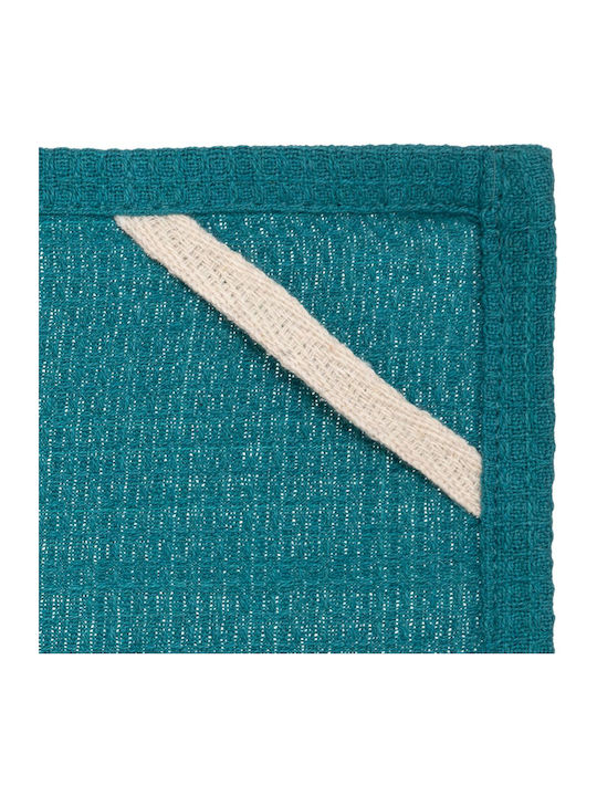Atmosphera Tea Towel from 100% Cotton in Blue Color 45x70cm 3pcs