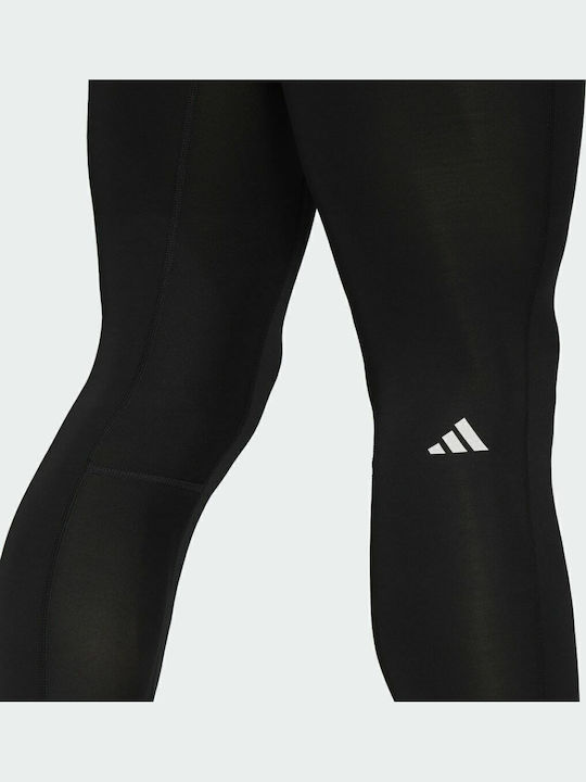 adidas Techfit Aeroready Men's Sports Long Leggings Black