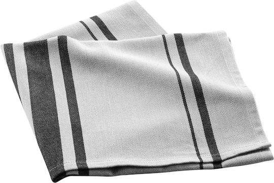 Comptoir Ποτηρόπανο από 100% Βαμβάκι σε Γκρι Χρώμα 50x70cm