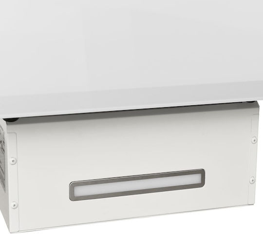 vidaXL Chimney Vent Hood 90cm White
