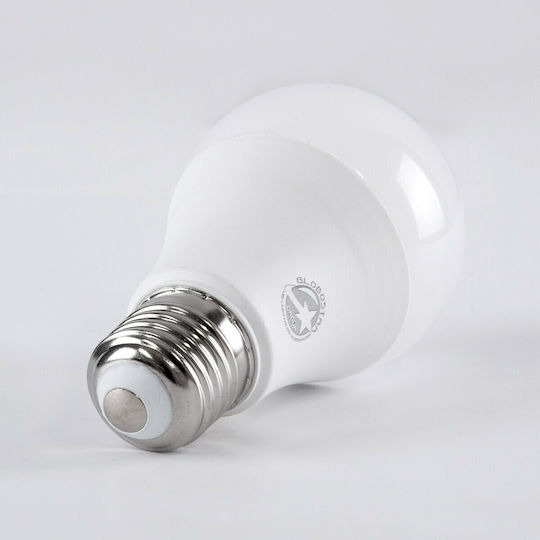 GloboStar LED-Lampe 10W 110mm für Fassung E27 und Form A60 Kühles Weiß 1160lm