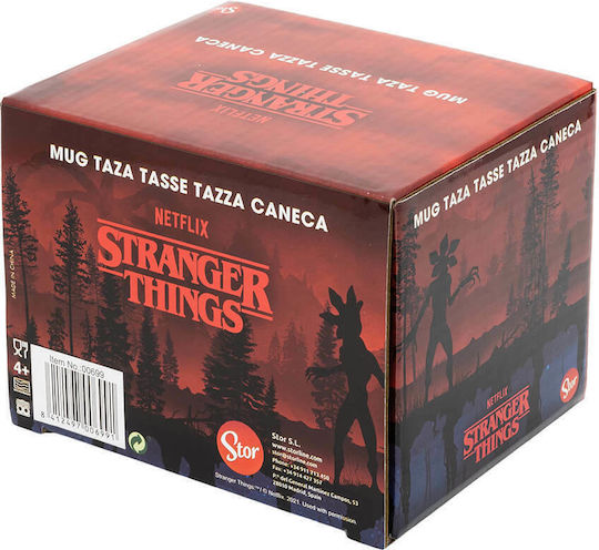 Stor Stranger Things - Upside Down Mug Ceramic White 380ml