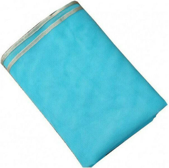 Campus Beach Mat Plastic Sand-Free Light Blue 200x140cm
