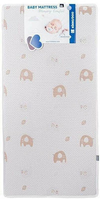 Kikka Boo Crib Mattress Elephants with Memory Foam 70x140x12cm