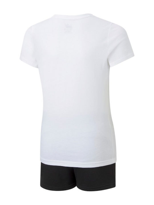 PUMA Kids Set with White Shorts 2 Pieces