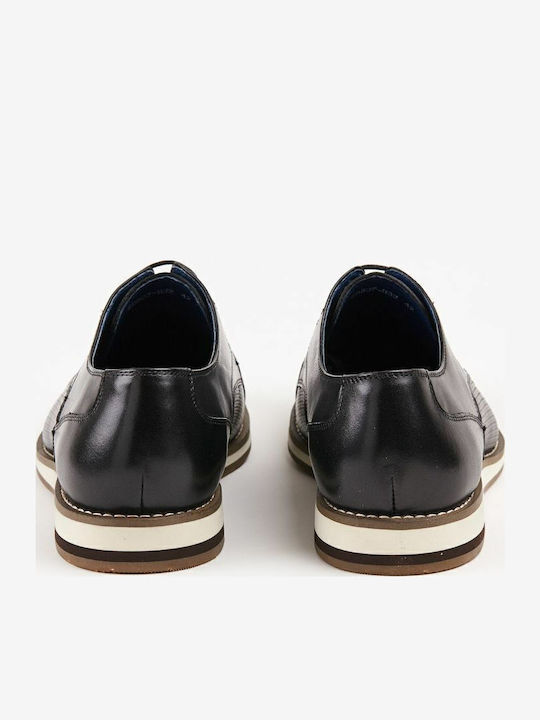 Men's Leather Casual Shoes Black