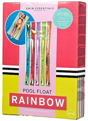 Swim Essentials Rainbow Φουσκωτό Στρώμα Θαλάσσης 180εκ.