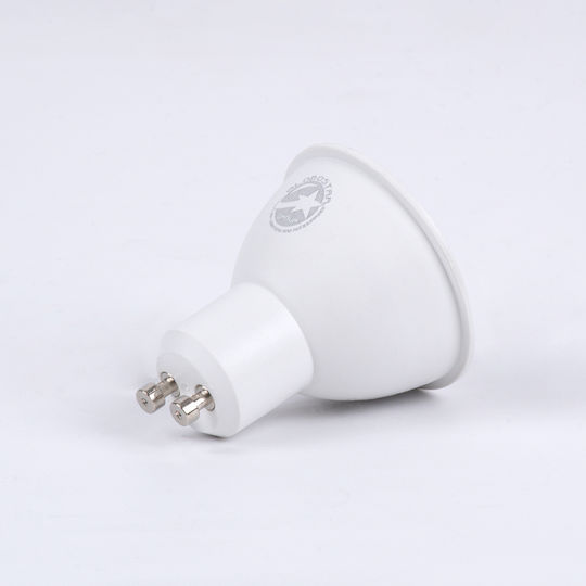 GloboStar Λάμπα LED 6W 145mm για Ντουί GU10 και Σχήμα MR16 Θερμό Λευκό 660lm