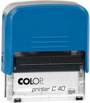 Colop Printer C40 Ορθογώνια Σφραγίδα Αυτόματη "Κειμένου" (με Στοιχεία)