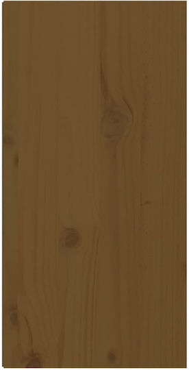 Dulap Suspendat pentru Sufragerie din Lemn Masiv Maro Miere 30x30x60 cm