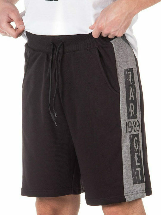 S21-57700 Men's Athletic Shorts Black / Grey