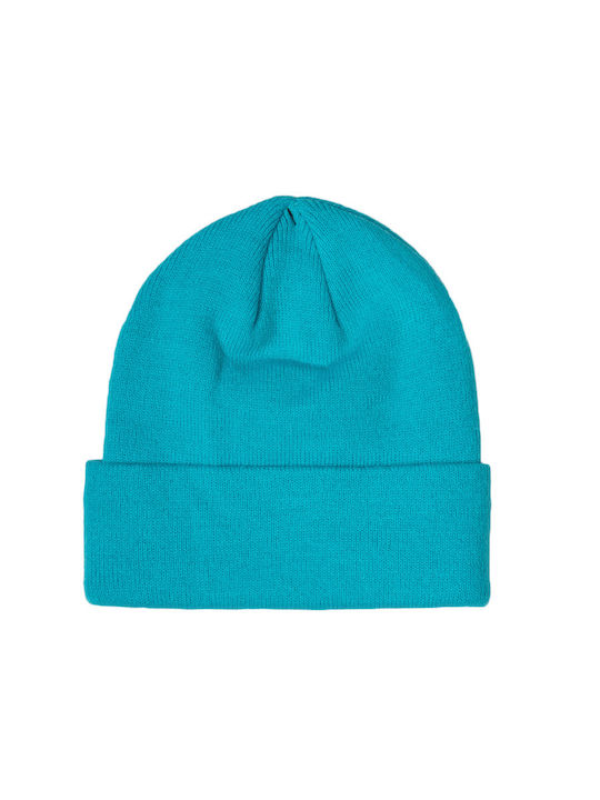 Beanie Unisex Beanie Gestrickt in Türkis Farbe