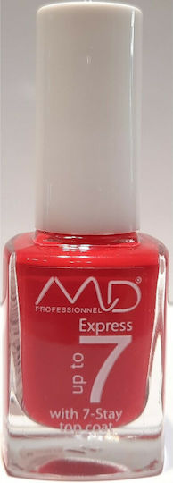 MD Professionnel Express Up To 7 Lac De Unghii Luciu Uscare Rapidă Roșu 862 12ml