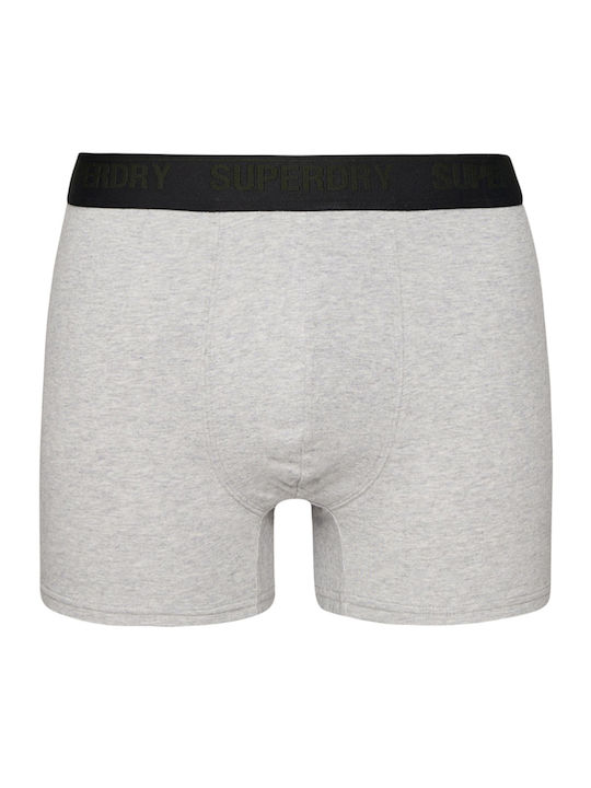 Men's Boxers Black / Olive / Grey Marl 3Pack
