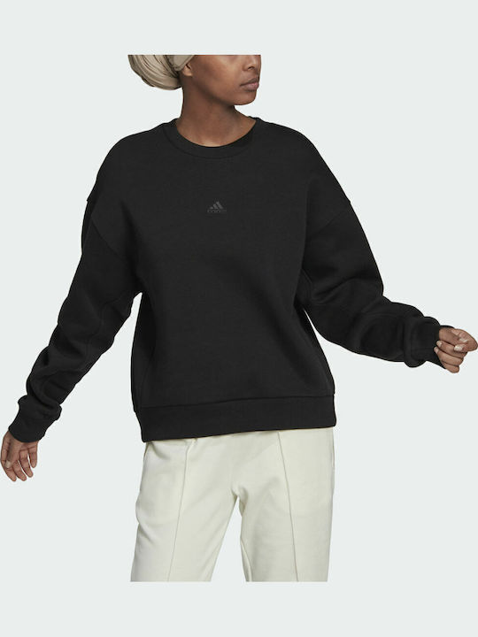 All Szn Lang Damen Sweatshirt Schwarz