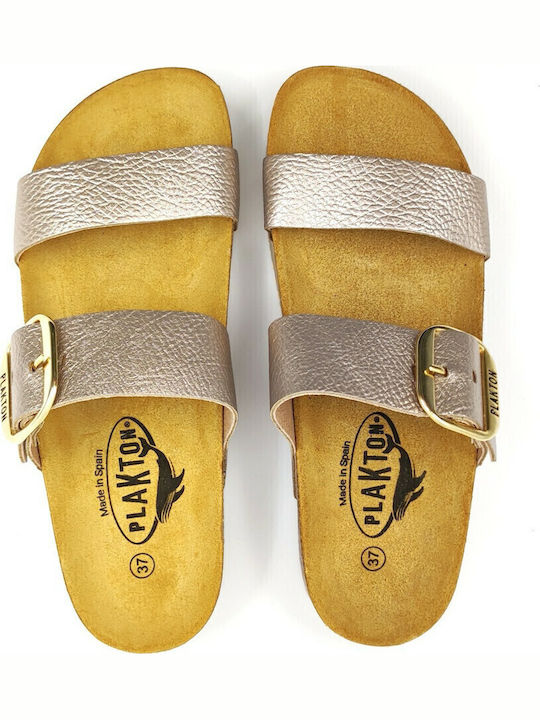 Leather Women's Anatomic Sandals Elefante Lame Nude