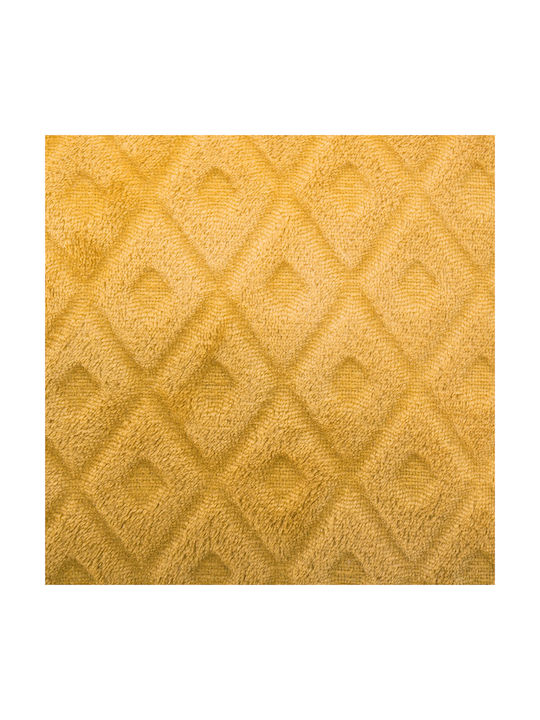 Sofa Cushion A-S Losan Fleece Ochre 40x40cm