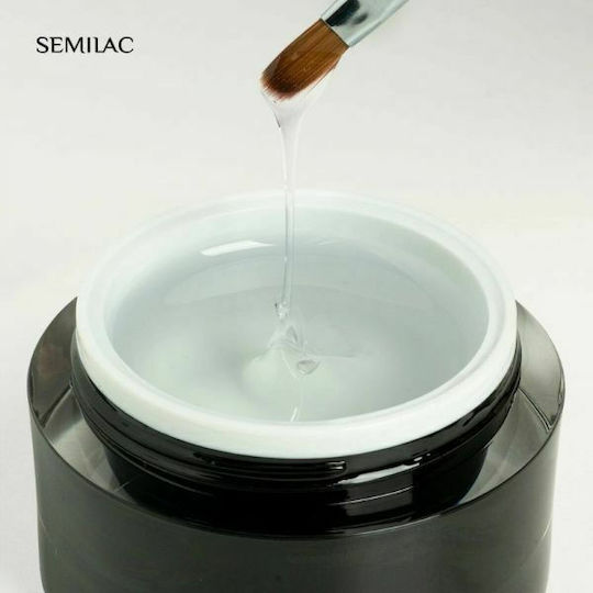 Semilac UV Gel Smart Tytan Constructor Gel Gel pentru Unghii Transparent 15ml