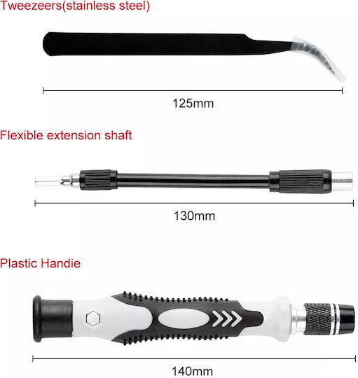 GloboStar Tool Set for Phone Repair 115pcs 79999