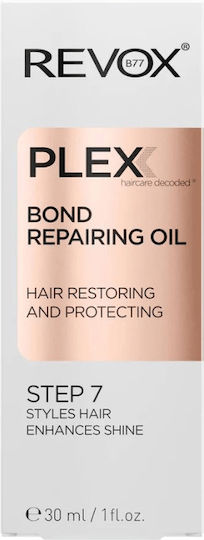 Revox Plex Bond Repairing Oil Step 7 Anti-Frizz Hair Oil 30ml