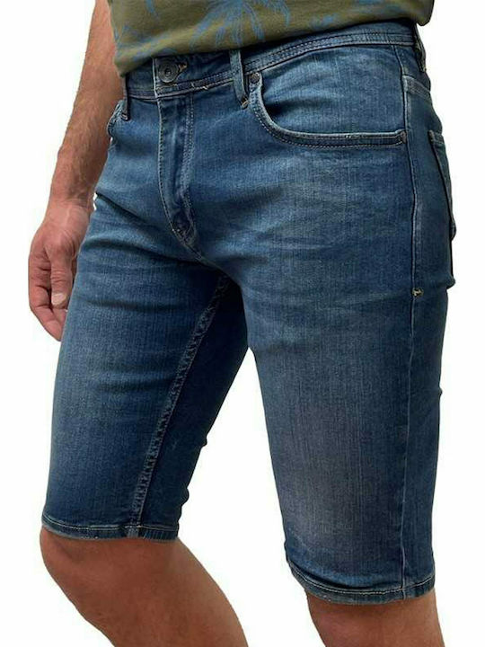 Ανδρική Βερμούδα Τζιν Μπλε
