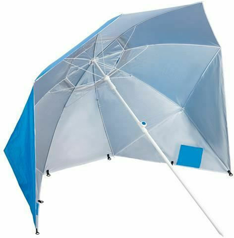 Nils NC7822 Beach Umbrella Diameter 2.2m Blue