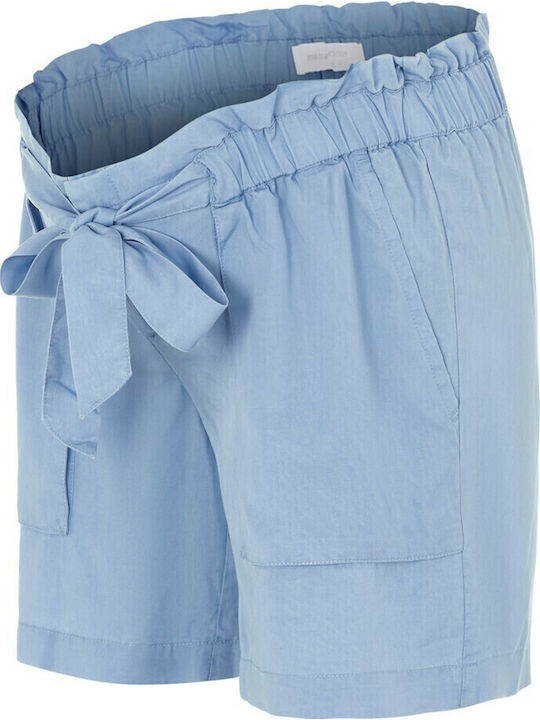Maternity Bermuda Shorts Light Blue