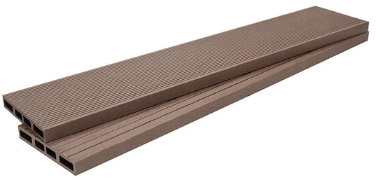 Newplan Garduri Deck Pentru Grădină Din WPC 360x14x2cm Maro