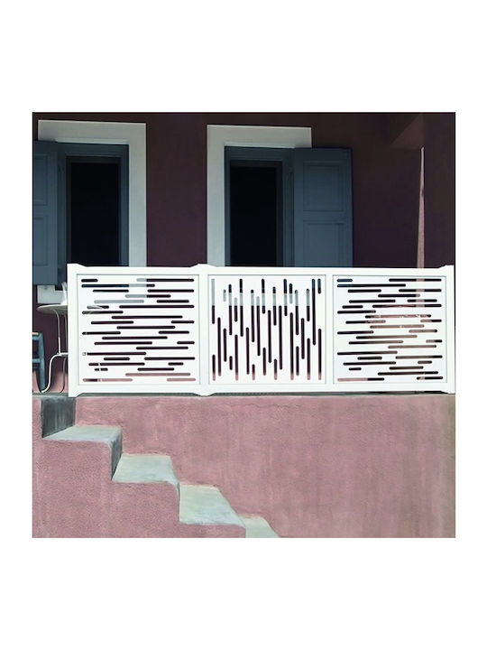 Nautic Plastic Trellis White 100x100cm