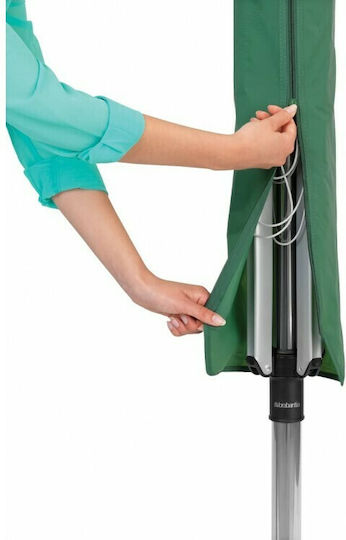 Brabantia Lift-O-Matic Πτυσσόμενη Απλώστρα Δαπέδου για το Κήπο Μεταλλική με Μήκος Απλώματος 50m