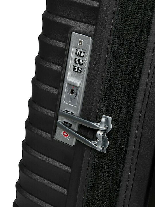 Samsonite Upscape Große Hartschalen Reisekoffer Schwarz mit 4 Rädern Höhe 75cm