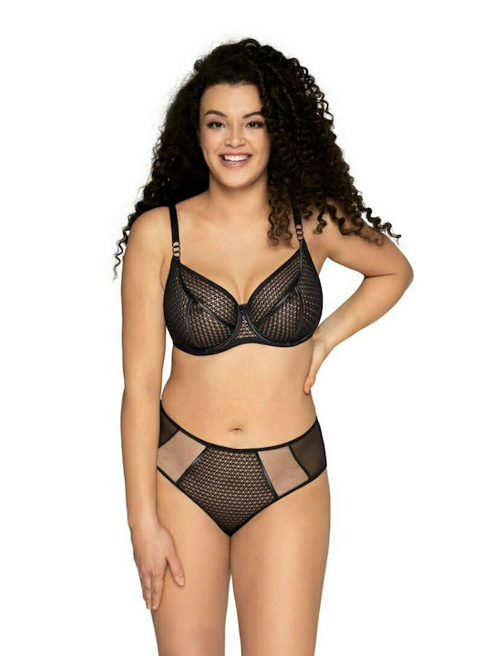 AVA Bra without Padding Underwire Black