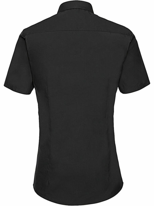 Russell Europe Men's Promotional T-Shirt Short Sleeve in Black Color