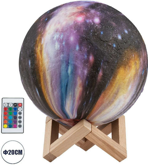 GloboStar Φωτιστικό Kaotica LED RGB Moon Light