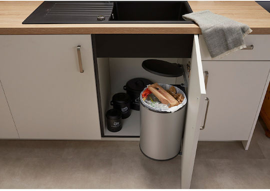 Blanco Blanco Mülleimer Für Schrank Metallisch Silber 20lt