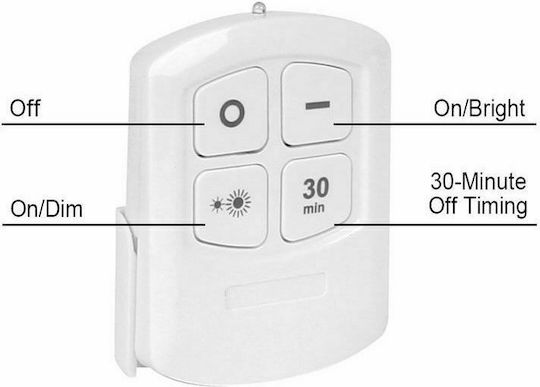 LED Light Spot for Cabinets with Battery Powered and Remote Control WL-600