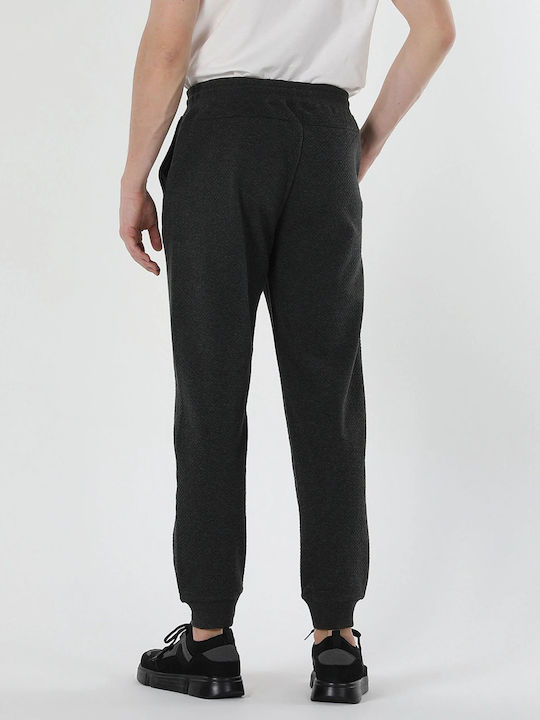 Colin's Men's Sweatpants with Rubber Black -BLK