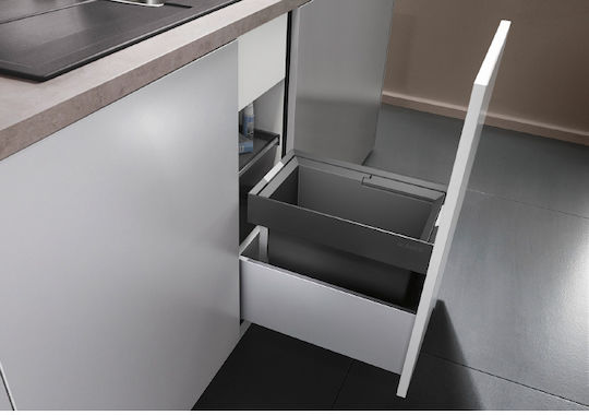 Blanco Flexon II 30/1 Waste Bin for Cabinet Plastic Black 19L