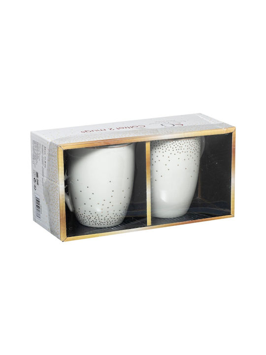 Atmosphera Ceramic Cup White 2pcs