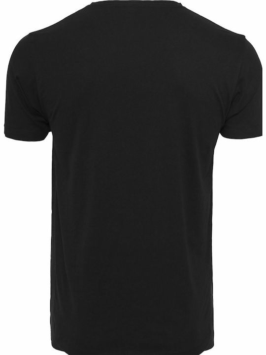 Merchcode Trivium Logo T-shirt Μαύρο Βαμβακερό