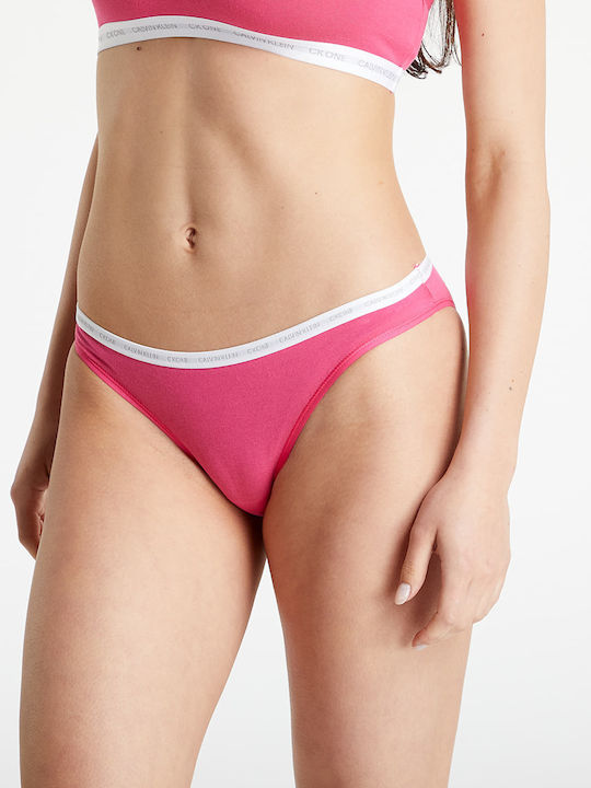 Calvin Klein Cotton Women's Slip 2Pack Fuchsia