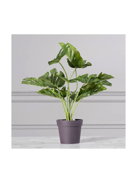 Supergreens Artificial Plant in Small Pot Monstera Minima Green 40cm 1pcs
