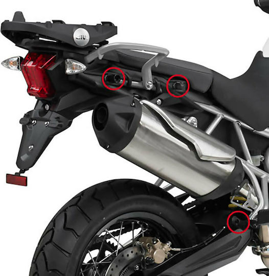 Givi Странични монтажи за Triumph Тигър 800
