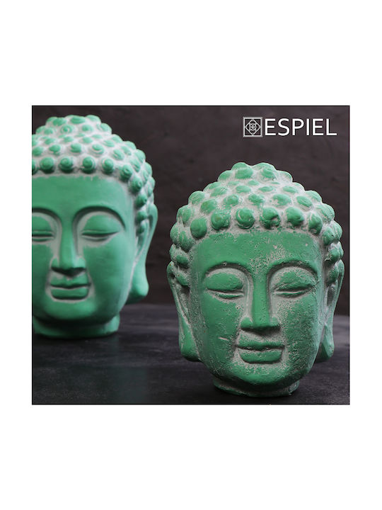 Espiel Decorativ Buddha din Material Ceramic 12x12x16cm 1buc