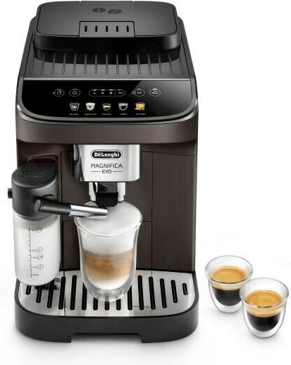 De'Longhi Magnifica Eco ECAM293.61.BW Αυτόματη Μηχανή Espresso 1450W Πίεσης 15bar με Μύλο Άλεσης Μαύρη