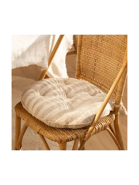 Calma House Garden Chair Cushion Jaipur Beige 40x40cm.